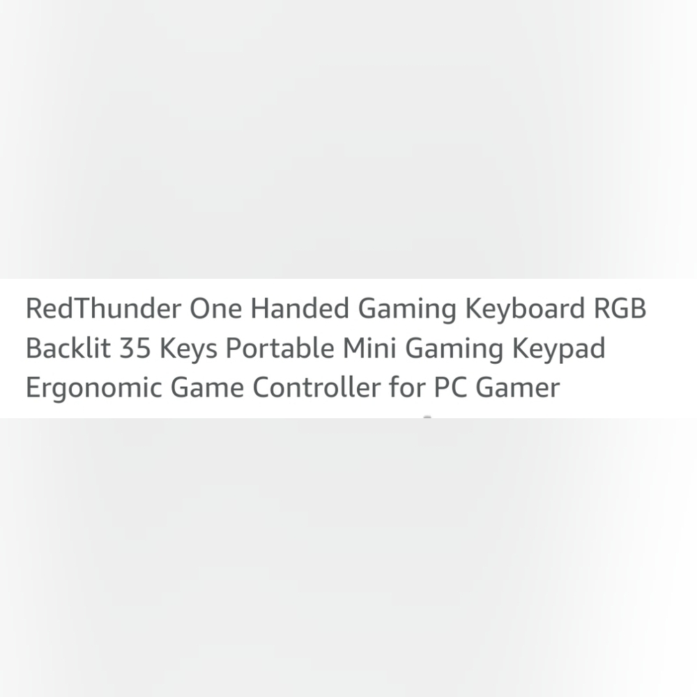 Mini Gaming Keyboard - Picture 2 of 2